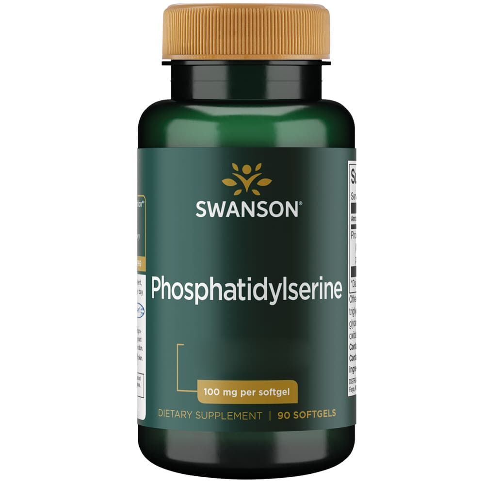 Swanson Fosfatidylserine 100 mg 90 zachte capsules - Viking Supplements