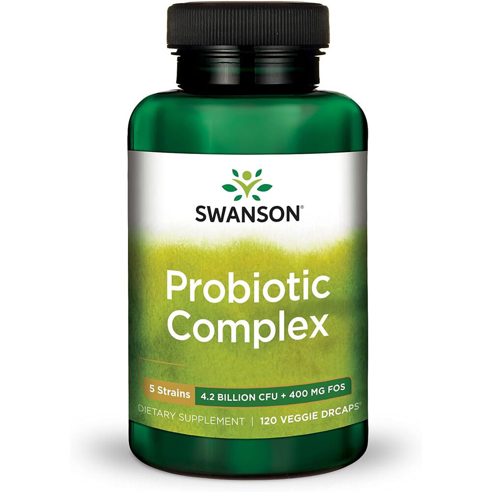 Swanson Probiotic Complex 4,2 miljard CFU 120 plantaardige capsules - Viking Supplements
