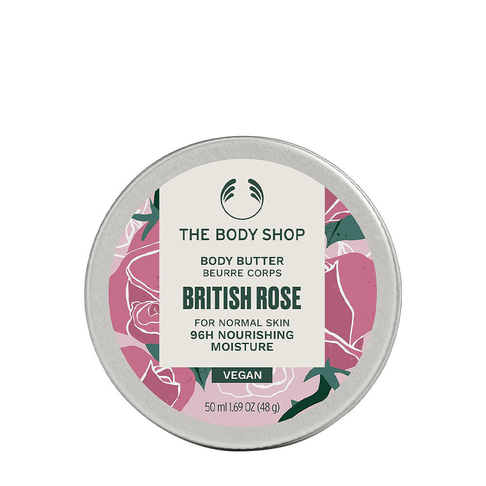 The Body Shop British Rose Body Butter (50 ml) - Viking Supplements