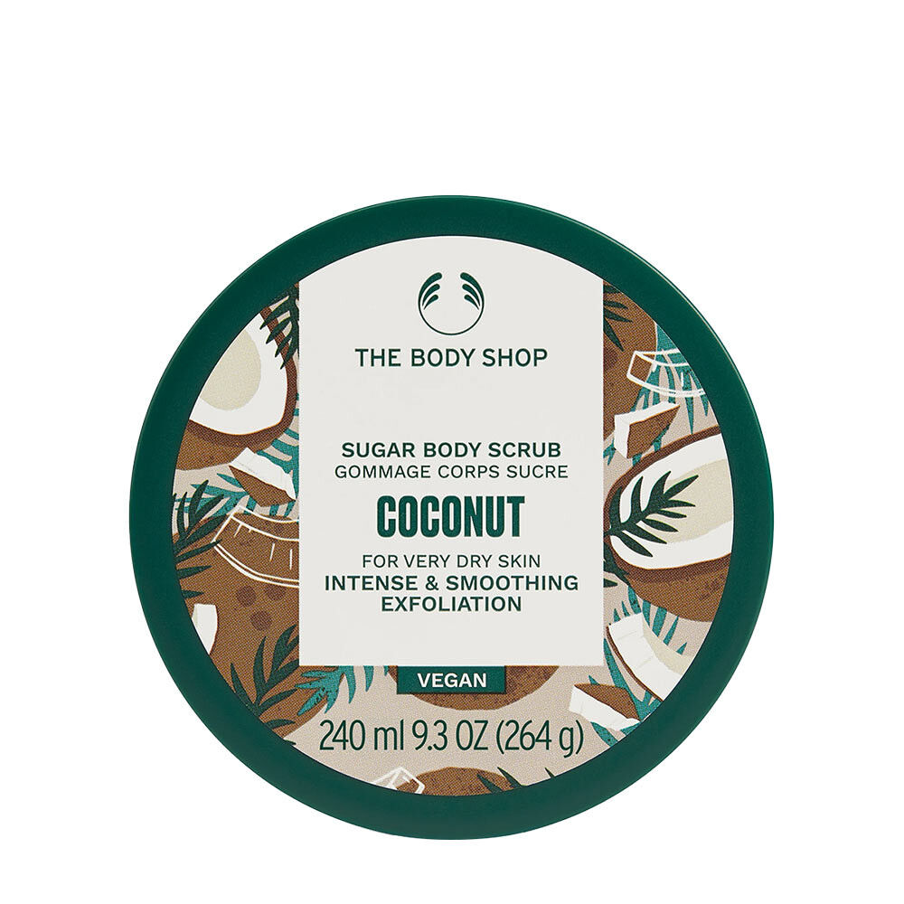 The Body Shop Kokosnoot-bodyscrub (240 ml) - Viking Supplements