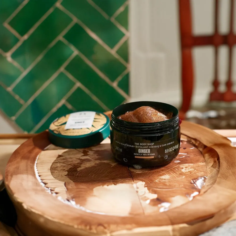 The Body Shop Ginger Hair & Scalp Scrub (240 ml) - Afbeelding 3