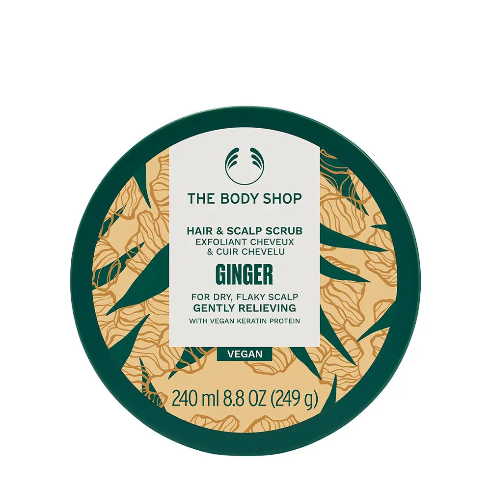 The Body Shop Ginger Hair & Scalp Scrub (240 ml) - Nuvalia
