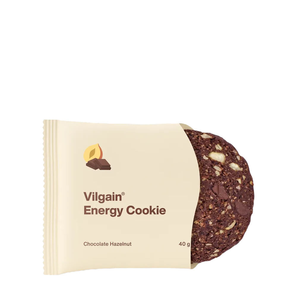 Vilgain BIO Energy Cookie Chocolade-hazelnoot (40 g) - Viking Supplements