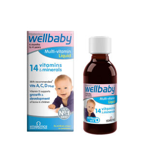 Vitabiotics Wellbaby Multivitaminevloeistof (150 ml) - Viking Supplements