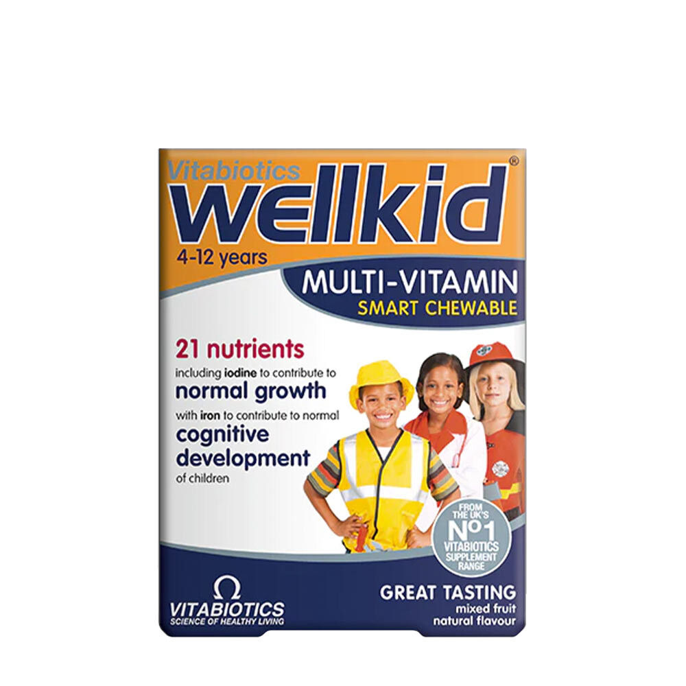 Vitabiotics Wellkid kauwtabletten (30 tabletten) - Viking Supplements