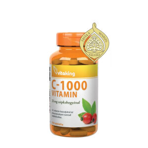 Vitaking C-1000 mg met rozenbottel 25 mg (100 tabletten) - Viking Supplements
