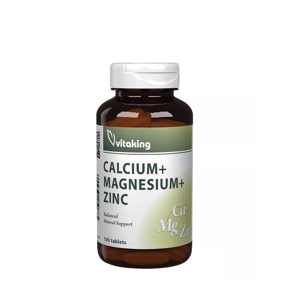 Vitaking CalMag-Zinc (calcium + magnesium + zink) (100 tabletten) - Viking Supplements