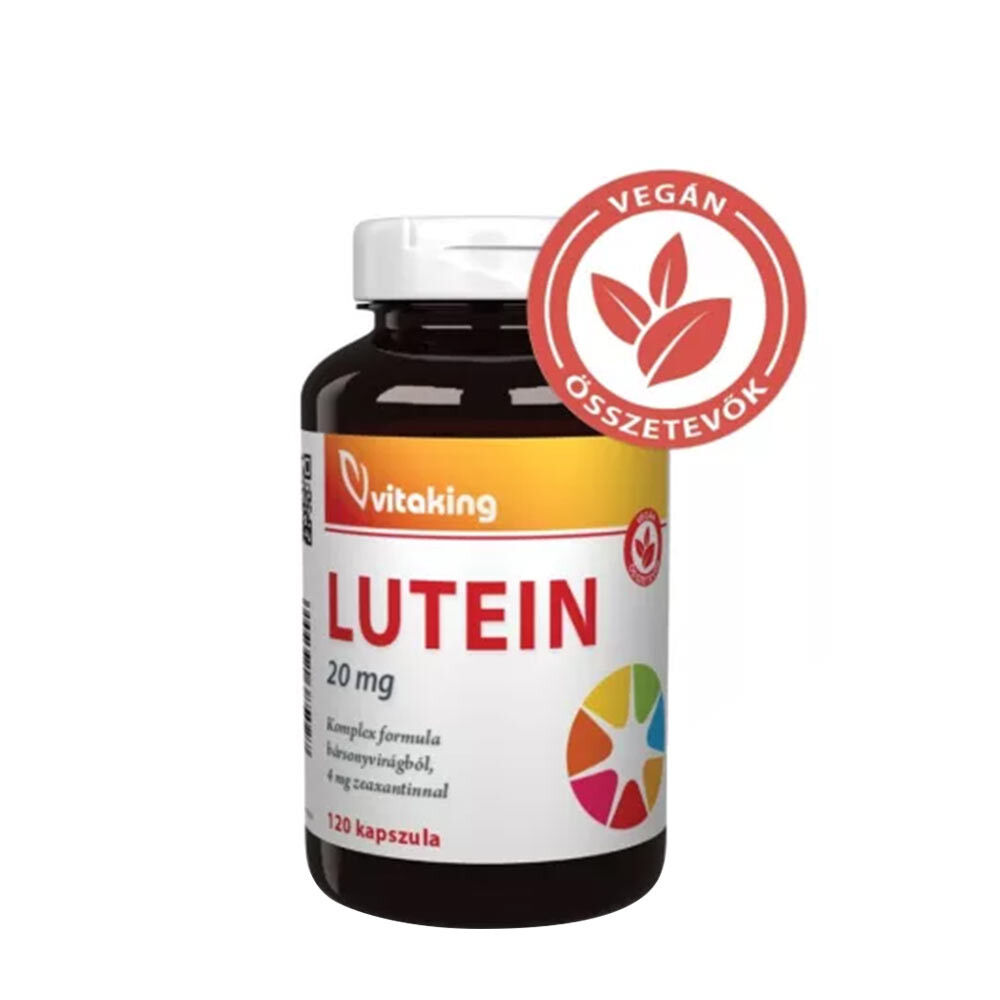 Vitaking Luteïne 20 mg + 4 mg zeaxanthine (120 capsules) - Viking Supplements