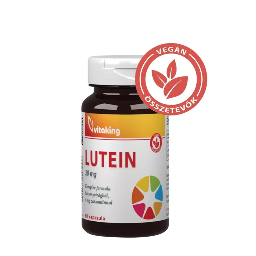 Vitaking Luteïne 20 mg + 4 mg zeaxanthine (60 capsules) - Viking Supplements