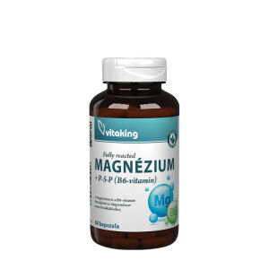 Vitaking Magnesiumbisglycinaat + Vitamine B6 (P5P) (60 capsules) - Viking Supplements