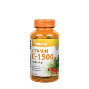 Vitaking Vitamine C-1500 met rozenbottels (60 tabletten) - Viking Supplements