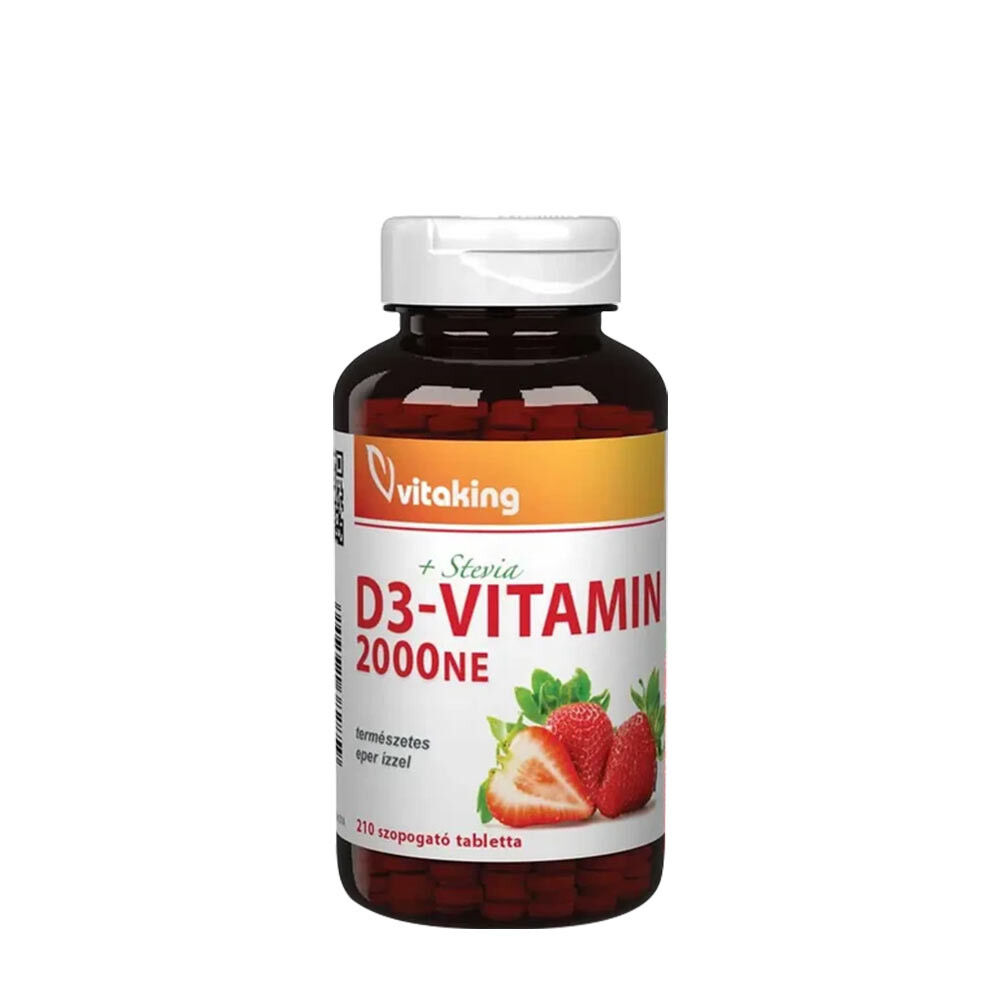 Vitaking Vitamine D3 2000 IE (210 zuigtabletten)