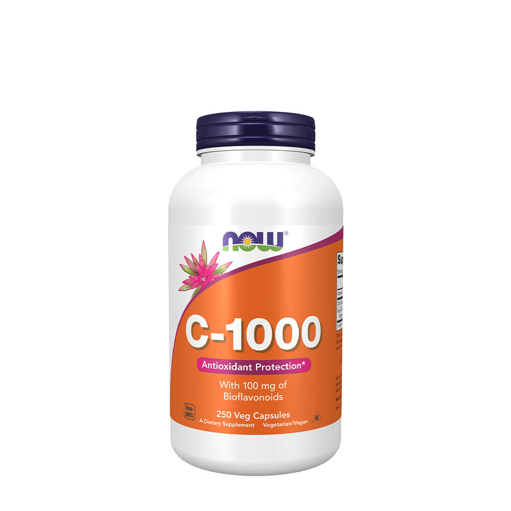 Vitamine C-1000 met 100 mg bioflavonoïden - 250 vcaps - Viking Supplements