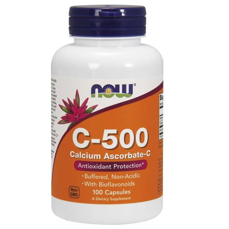 Vitamine C-500 Calciumascorbaat-C - 100 capsules - Viking Supplements