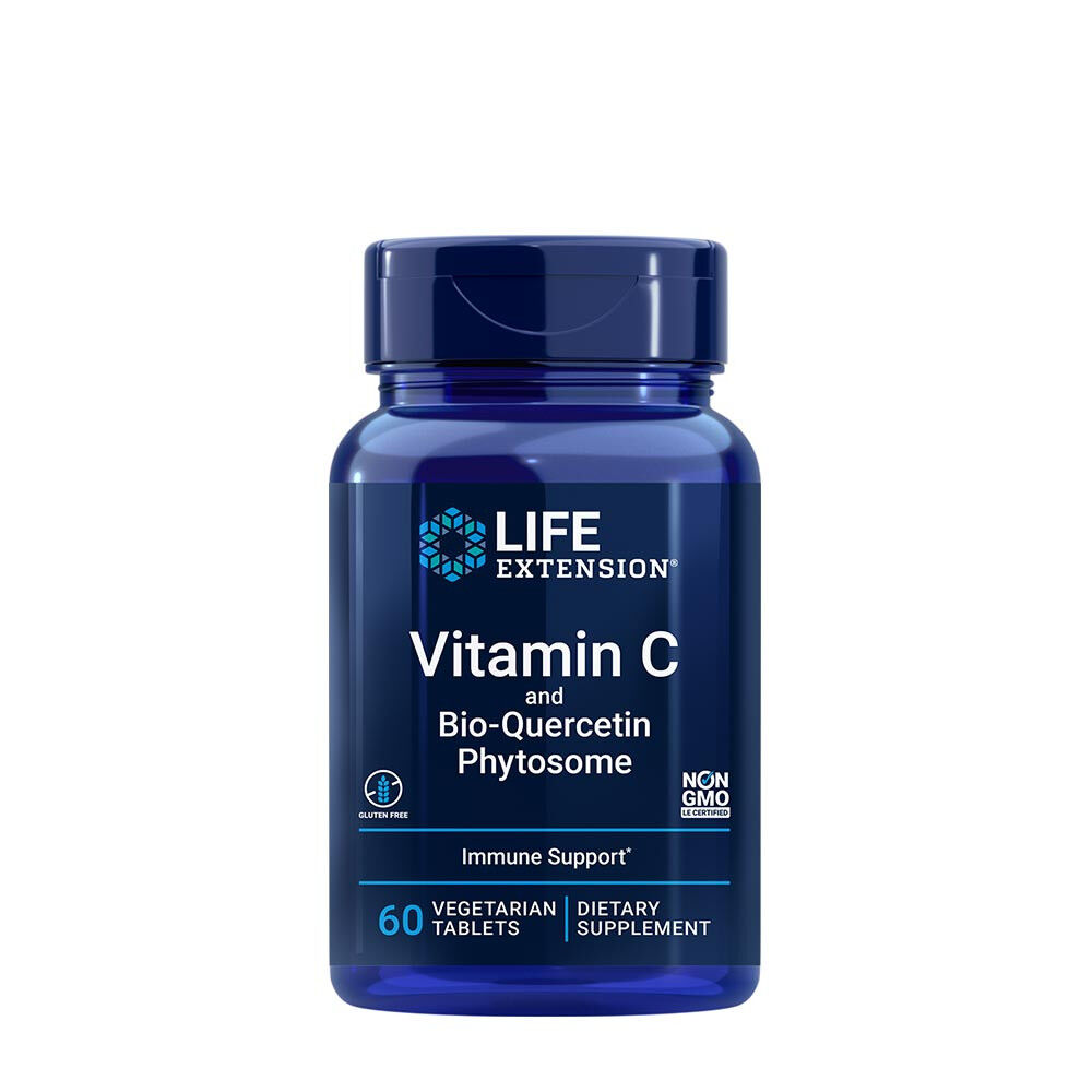 Vitamine C en quercetine-fytosoom - 60 vegetarische tabletten - Viking Supplements