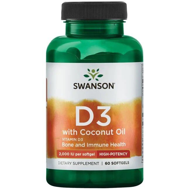 Vitamine D-3 met kokosolie