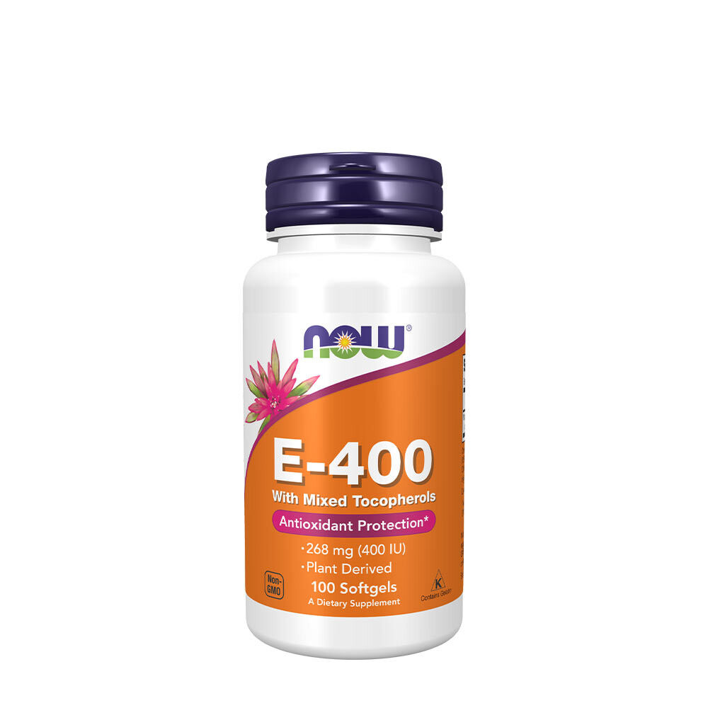 Vitamine E-400 - Natuurlijk (gemengde tocoferolen) - 100 softgels - Viking Supplements