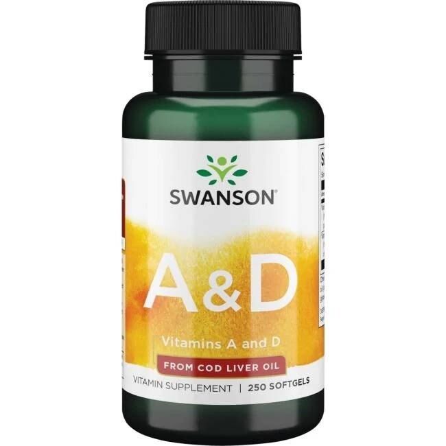 Vitamine A en D - 250 softgels - Viking Supplements