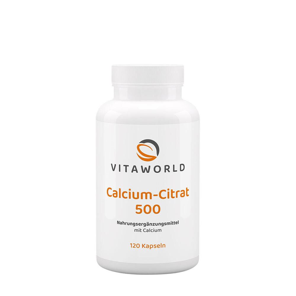 Vitaworld Calciumcitraat 500 (120 capsules) - Viking Supplements