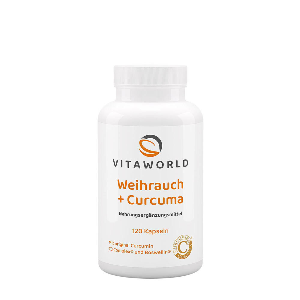 Vitaworld Wierook + Kurkuma (120 capsules) - Viking Supplements