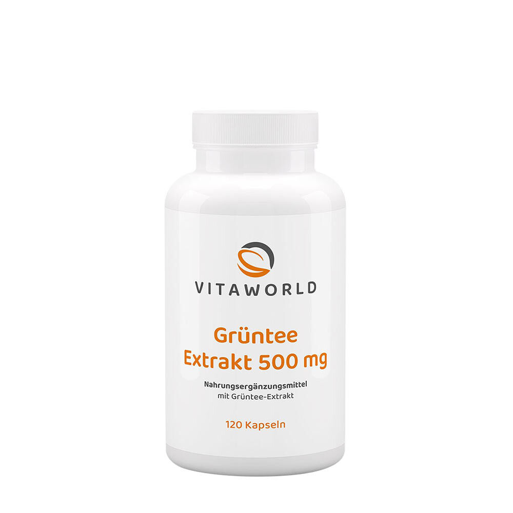 Vitaworld Groene thee-extract 500 mg (120 capsules) - Viking Supplements