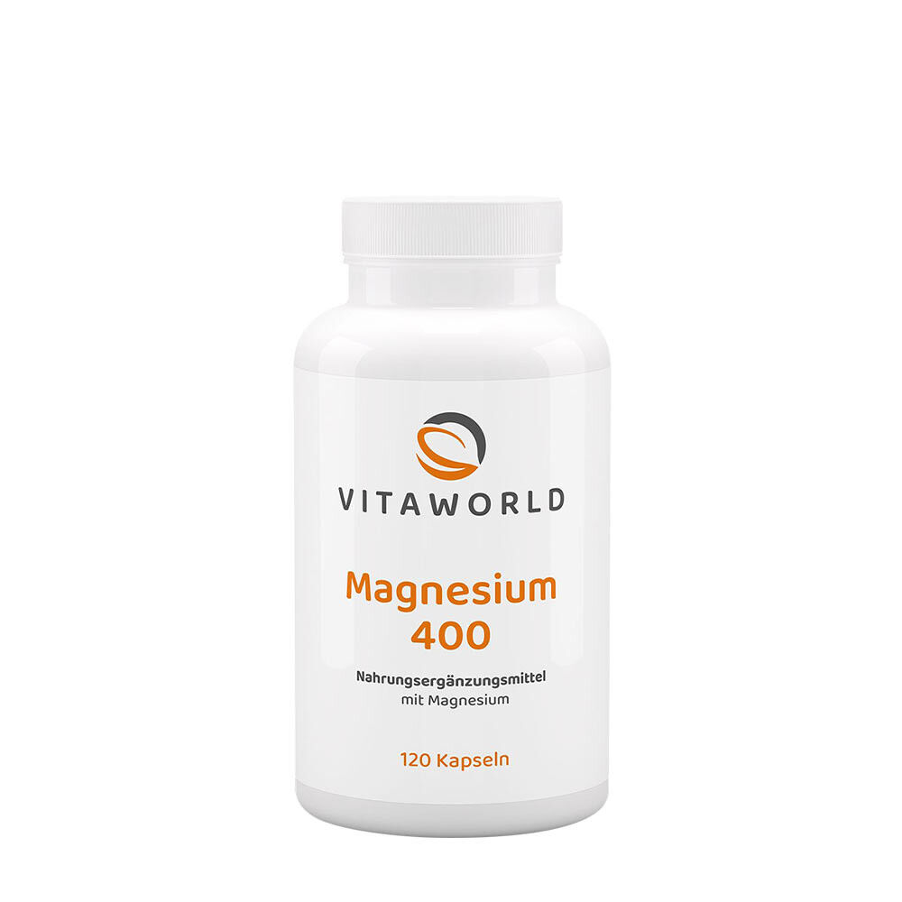 Vitaworld Magnesium 400 (120 capsules) - Viking Supplements