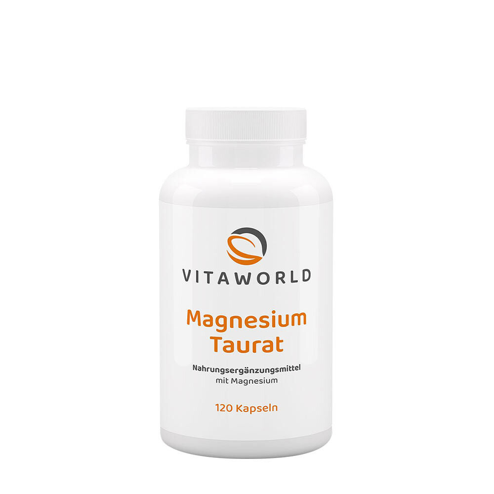 Vitaworld Magnesiumtauraat (120 capsules) - Viking Supplements