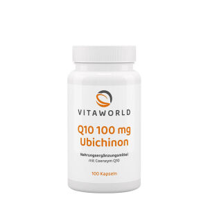 Vitaworld Q10 100 mg Ubichinon (100 Capsules) - Viking Supplements