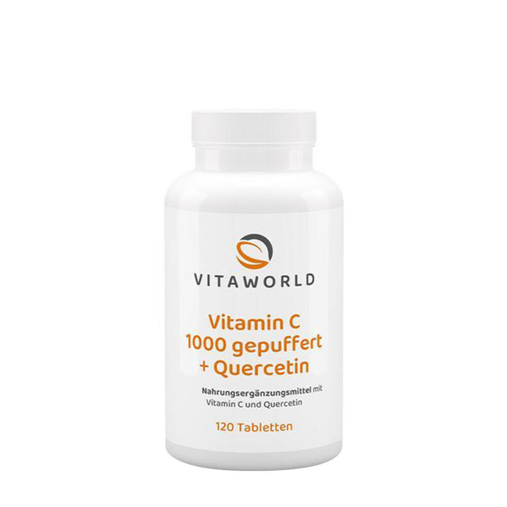 Vitaworld Vitamin C 1000 Buffered + Quercetin (120 Tablets) - Viking Supplements