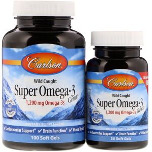 In het wild gevangen super-omega-3-pareltjes
