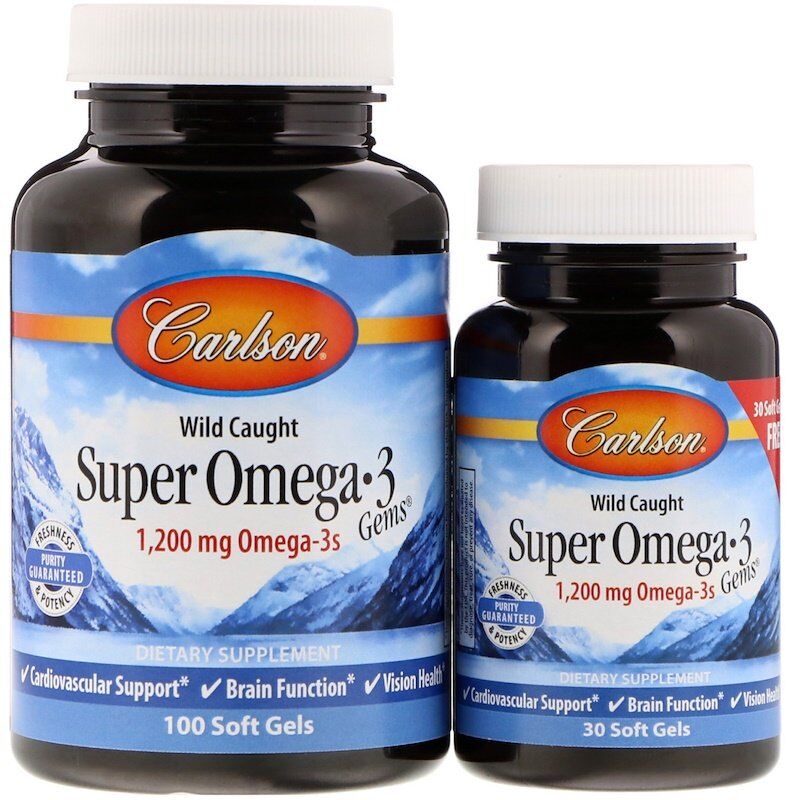 In het wild gevangen super-omega-3-pareltjes