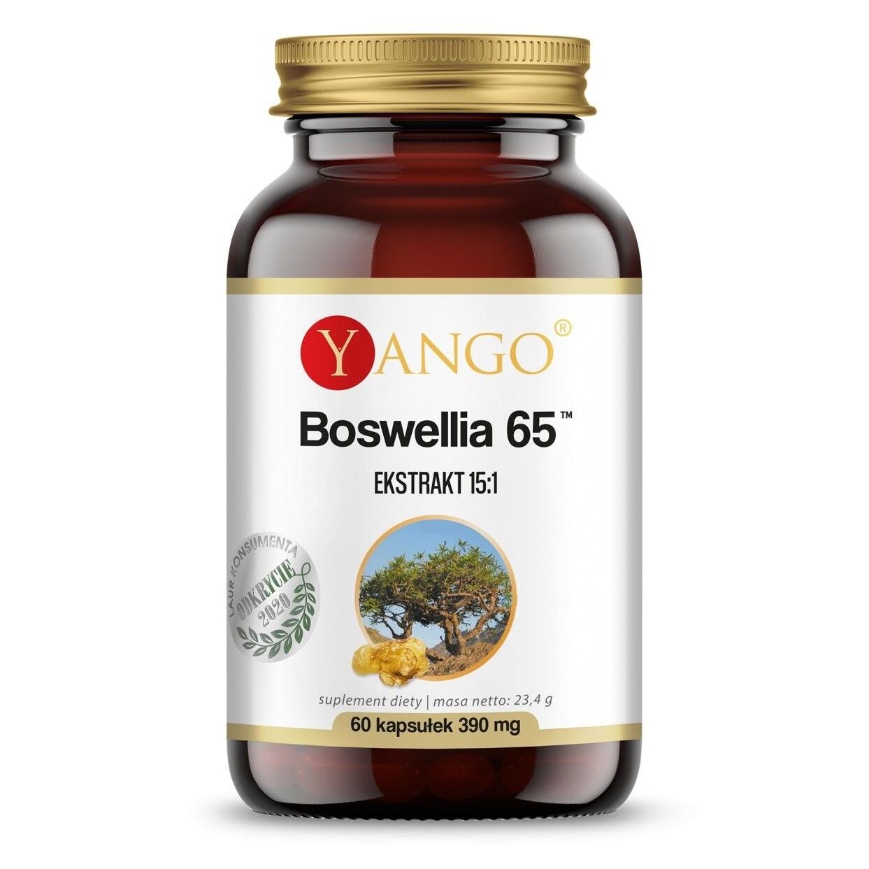 YANGO Boswellia 65 (60 capsules) - Viking Supplements