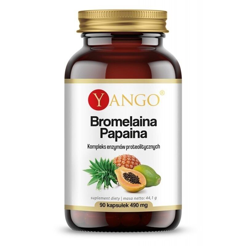 YANGO Bromelaïne + Papaïne (90 capsules) - Viking Supplements