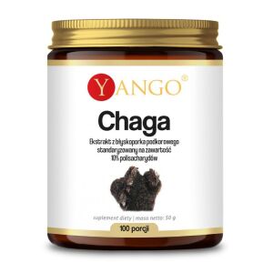YANGO Chaga-extract - 10%-polysacchariden (50 g) - Viking Supplements