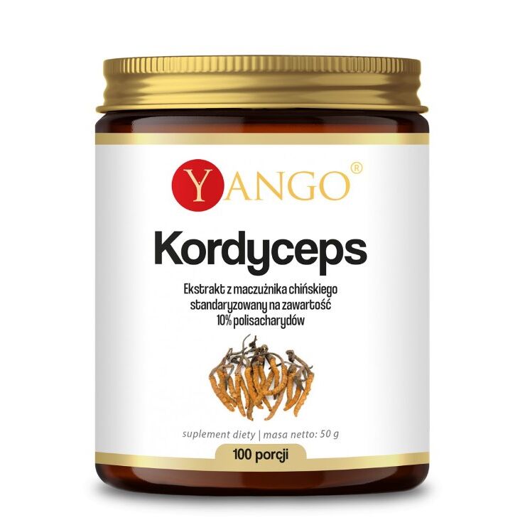 YANGO Cordyceps-extract - 10%-polysacchariden (50 g) - Viking Supplements