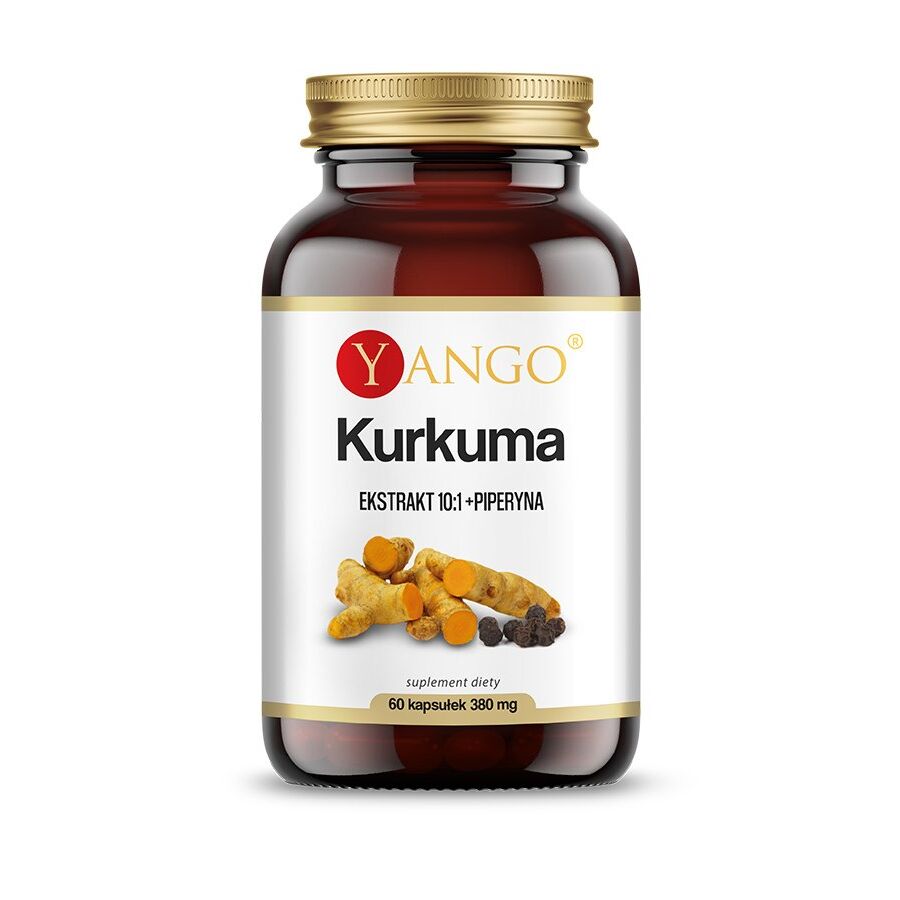 YANGO Curcuma - extract met piperine (60 capsules) - Viking Supplements
