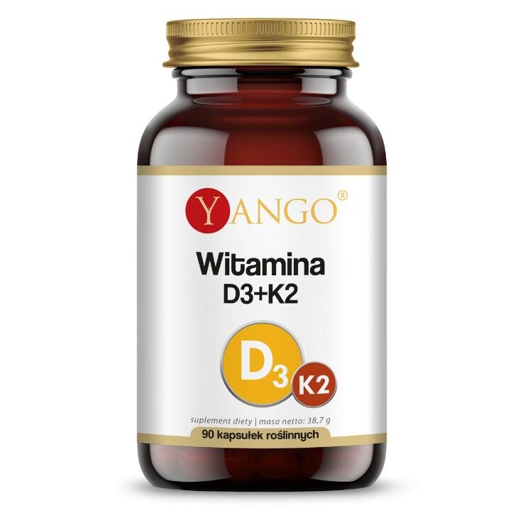 YANGO D3 + K2 (90 capsules) - Viking Supplements