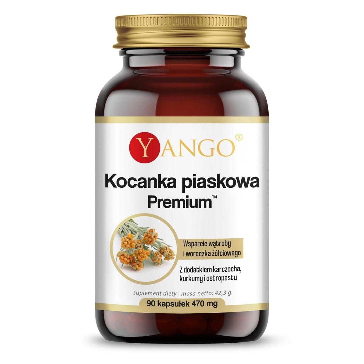 YANGO Helichrysum arenarium Premium (90 capsules) - Viking Supplements