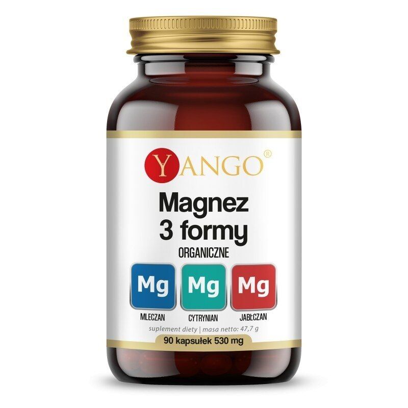YANGO Magnesium in 3 vormen (90 capsules) - Viking Supplements