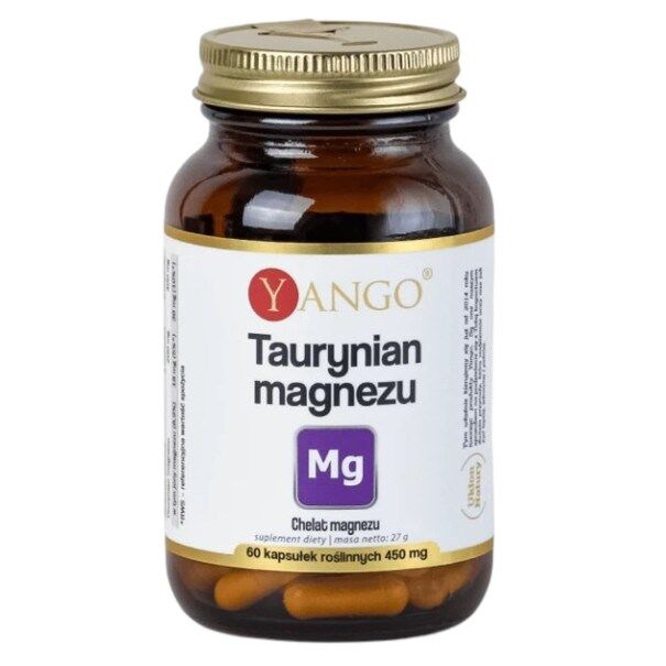 YANGO Magnesiumtauraat (60 capsules) - Viking Supplements