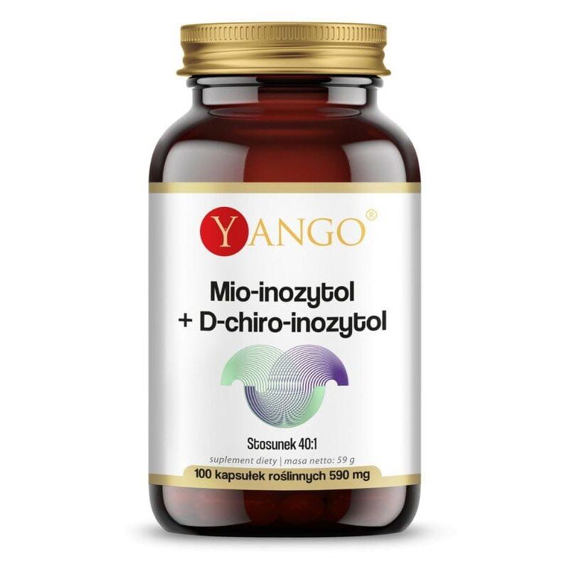 YANGO Myo-inositol + D-chiro-inositol (100 capsules) - Viking Supplements