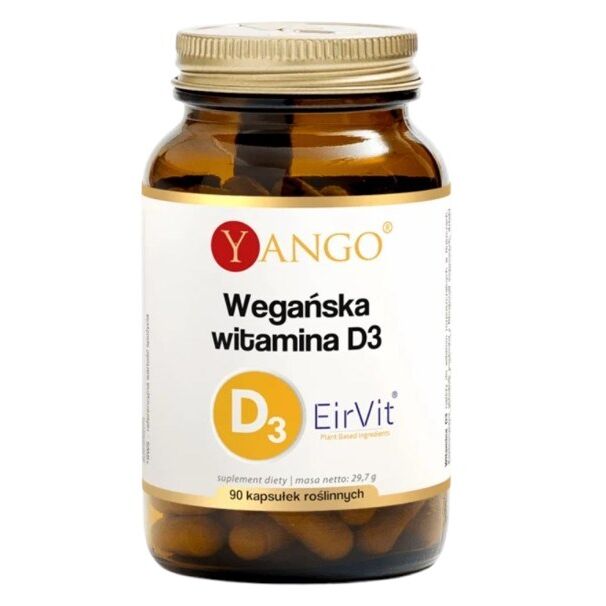 YANGO Veganistische vitamine D3 (90 capsules) - Viking Supplements