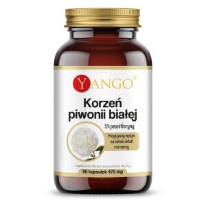 YANGO Witte pioenrooswortel - 5% paeniflorine (90 capsules) - Viking Supplements