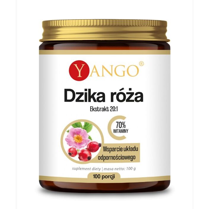 YANGO Wilde roos (100 g) - Viking Supplements
