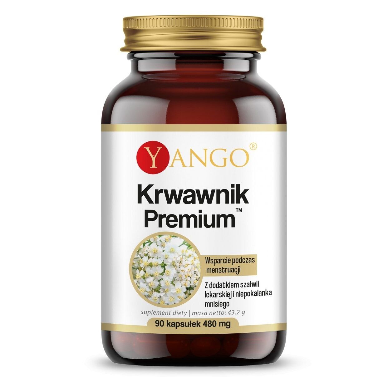 YANGO Yarrow Premium (90 capsules) - Viking Supplements