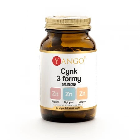 YANGO Zink in 3 vormen (90 capsules) - Viking Supplements